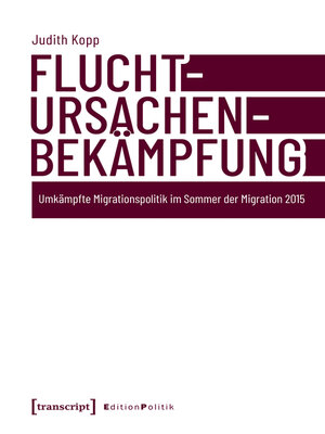 cover image of Fluchtursachenbekämpfung